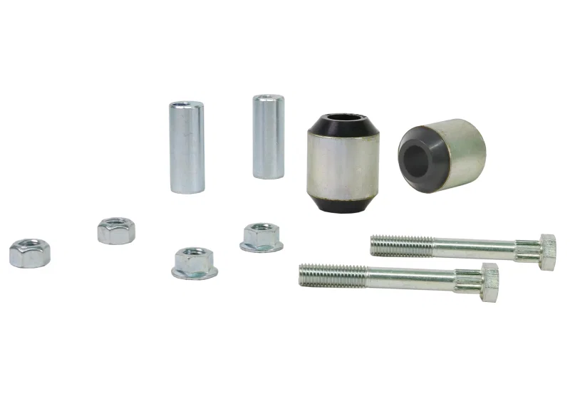 Whiteline W62384, 91-06 BMW 3 Series E36/46 Rear Lower/Upper Outer Control Arm Bushing Kit (Camber Adj)