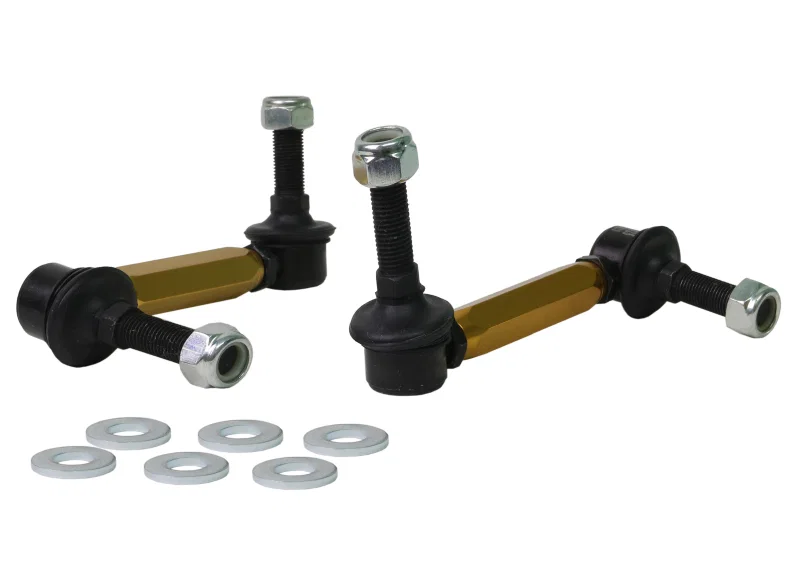 Whiteline KLC220, 03-23 Toyota 4Runner / 15+ Tacoma Front Adjustable Heavy Duty Sway Bar Link Kit
