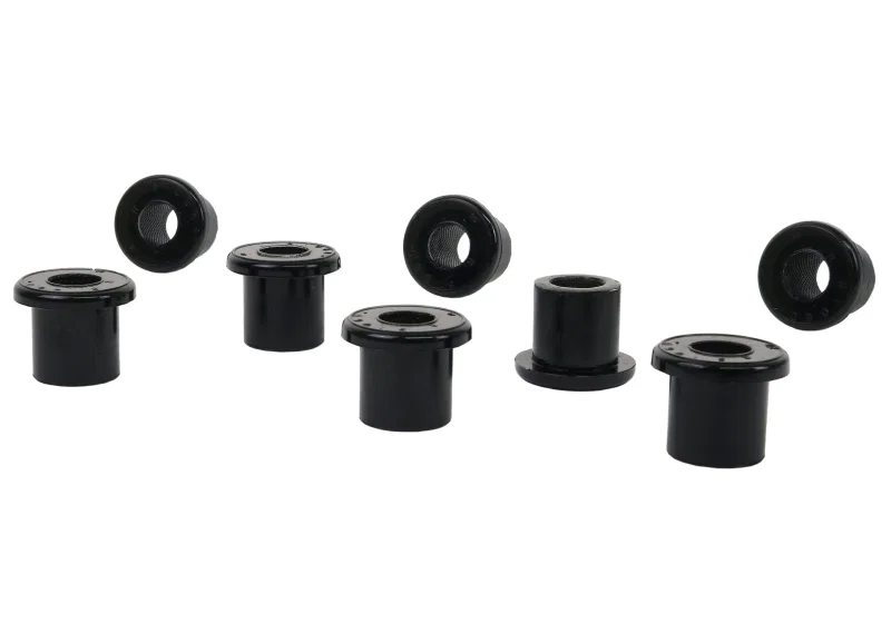 Whiteline W71060, 98-04 Nissan Frontier / 00-04 Xterra Rear Leaf Spring Eye Rear & Shackle Bushing Kit