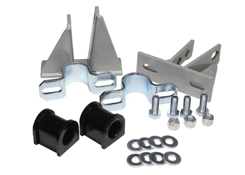 Whiteline KBR22-24, 97-01 Mitsubishi Evo IV/V/VI / 01-07 Evo VII/VIII/IX Rear 24mm HD Sway Bar Mount Kit