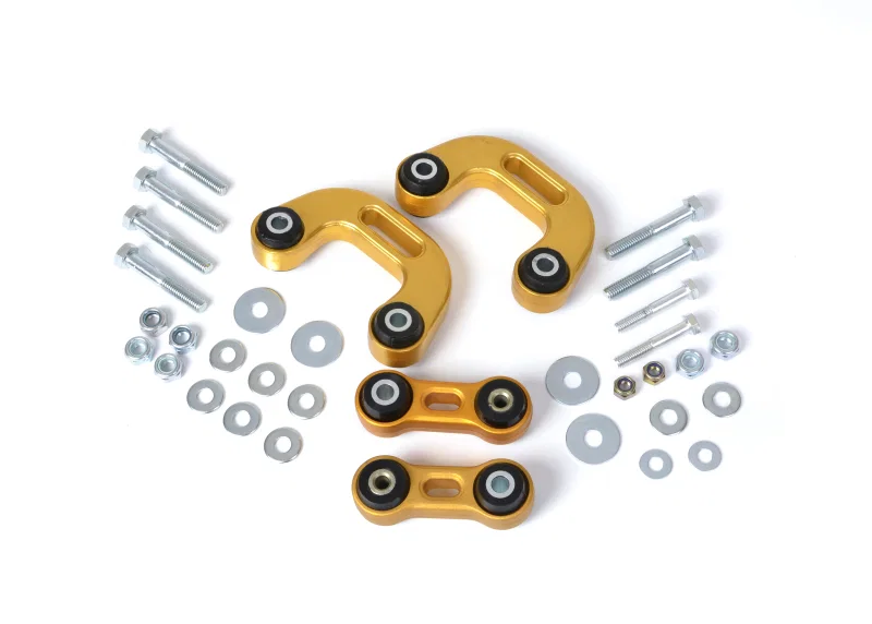 Whiteline KLC31, 93-00 & 03-07 Subaru Impreza Non-Turbo Front&Rear Sway bar link conv kit - extra h/d alloy