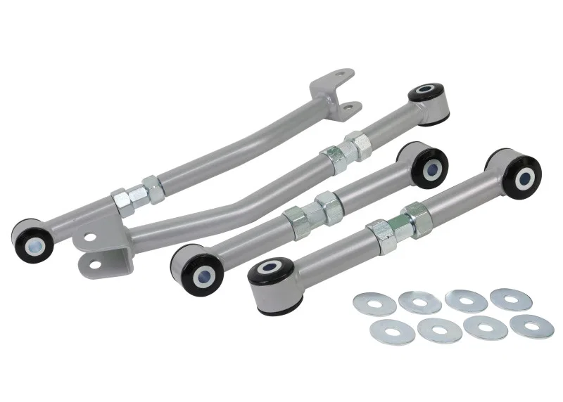 Whiteline KTA124, 98-09 Subaru Legacy Liberty Rear Lower Control Arm - Adjustable Toe/Camber