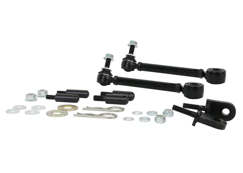 Whiteline KLC238, 98-06 Jeep Wrangler Front Sway Bar Link Kit