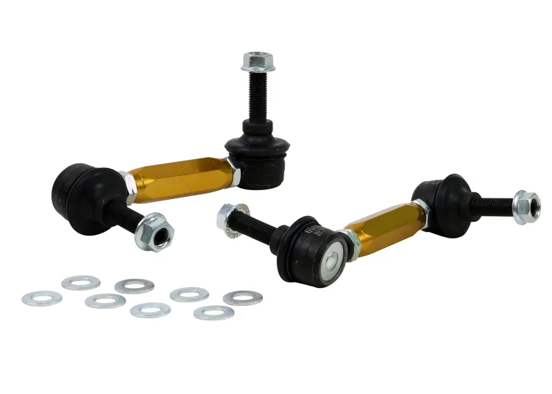Whiteline KLC141, 03-06 Nissan 350z Z33 Rear Swaybar link kit-Adjustable Ball End Links