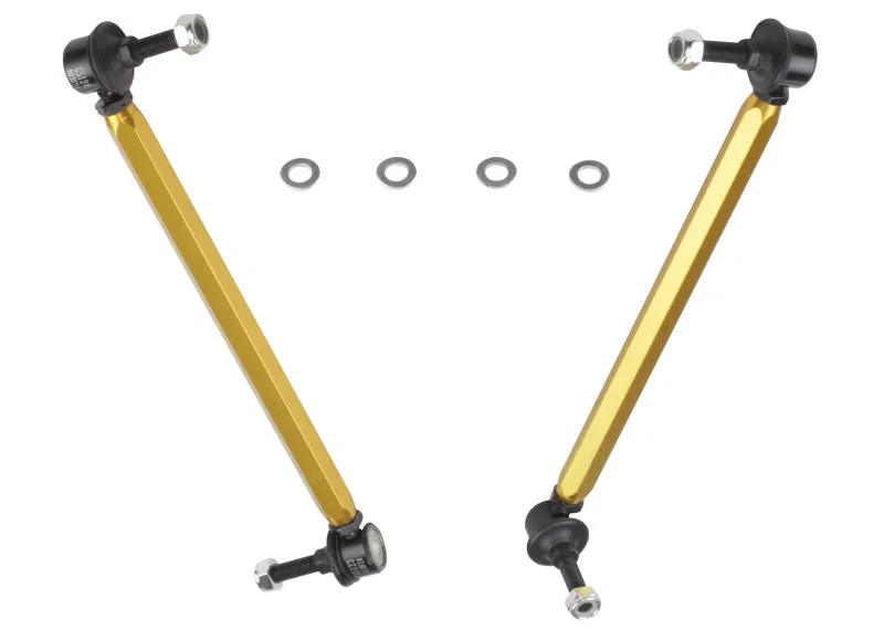 Whiteline KLC176, 08-09 Pontiac G8 / 14-17 Chevy SS / Commodore VE/VF Front Sway Bar Link HD Adj Steel Ball