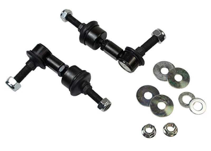 Whiteline KLC185, 07-13 Mazda 3/Mazdaspeed3 Rear 12mm Ball Stud Adjustable X-Heavy Duty Sway Bar Link Assy
