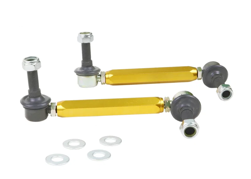 Whiteline KLC180-335, Universal Sway Bar - Link Assembly Heavy Duty 330mm-355mm Adjustable Steel Ball