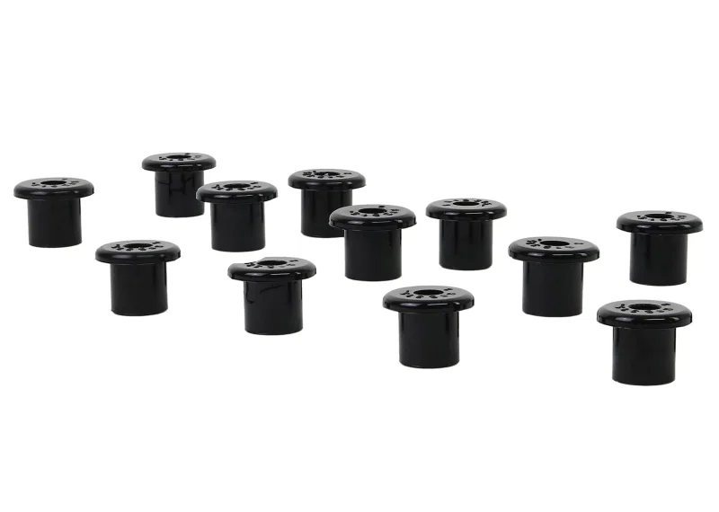 Whiteline W72315, 76-86 Jeep CJ7 Spring Eye Front/Rear and Shackle Bushing Kit
