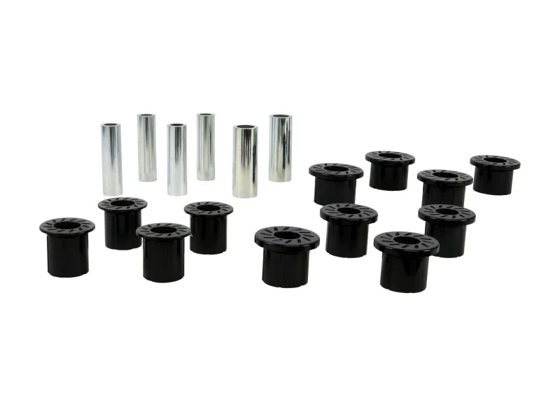Whiteline W73816, 99-04 Ford F-250/F-350 Super Duty Spring Eye Front/Rear & Shackle Bushing