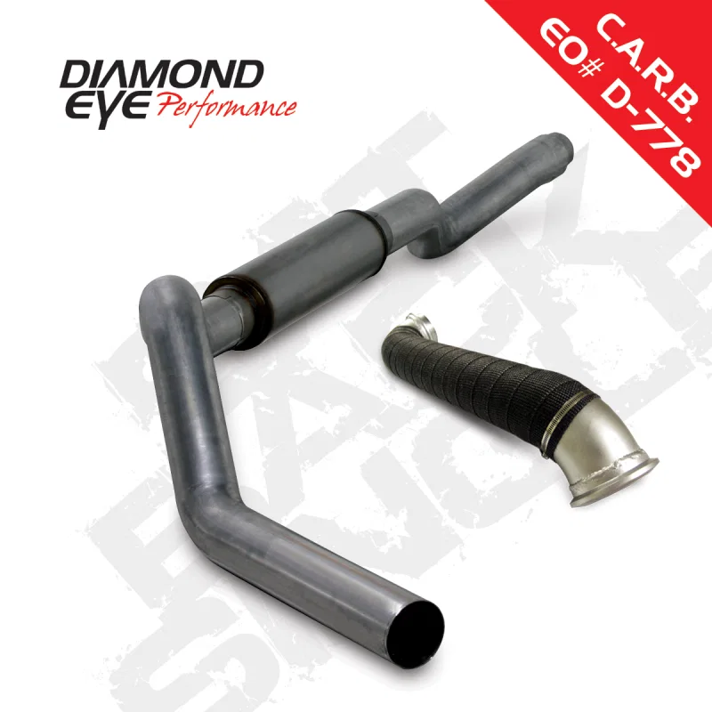 Diamond Eye Performance K5123S, KIT 5in Catback Single w/ TDP SS 06-07 Chevy/GMC 6.6L Duramax 2500/3500