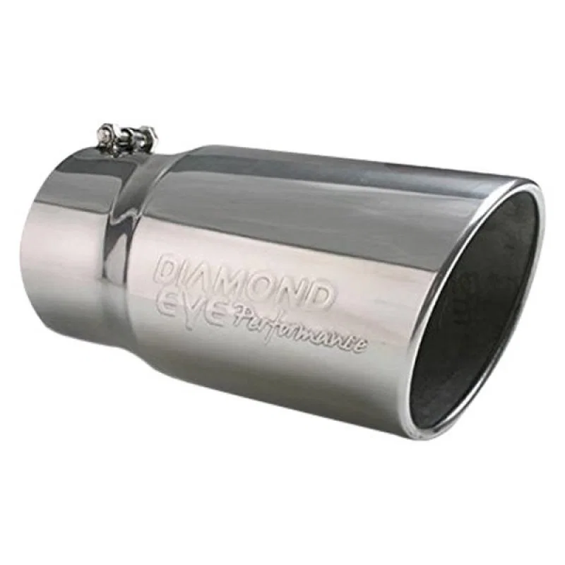 Diamond Eye Performance 5612BAC-DE, TIP 5inX6inX12in BOLT-ON ANGLE-CUT 15-DEGREE: EMBOSSED DIAMOND EYE