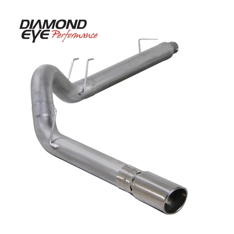 Diamond Eye Performance K5344S-RP, KIT 5in Catback RPLCMENT PIPE Single SS: 03-07 FORD 6.0L F250-F350