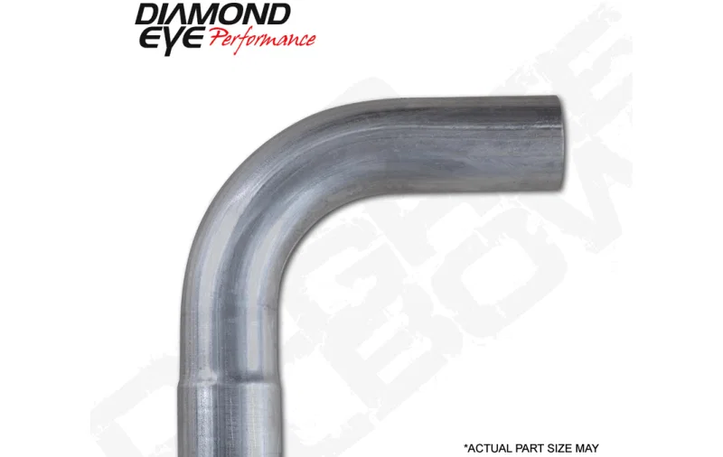 Diamond Eye Performance 529026, ELBOW 5in 90-DEGREE 8in CLR SS