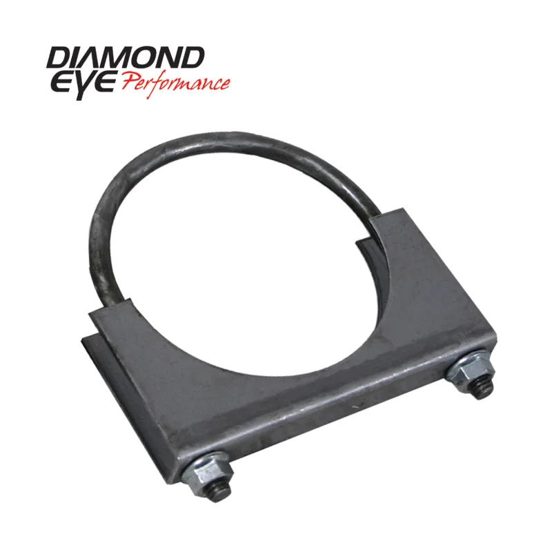 Diamond Eye Performance 444003, CLAMP 5in 3/8in U-BOLT 11 GAUGE SADDLE HEAVY DUTY