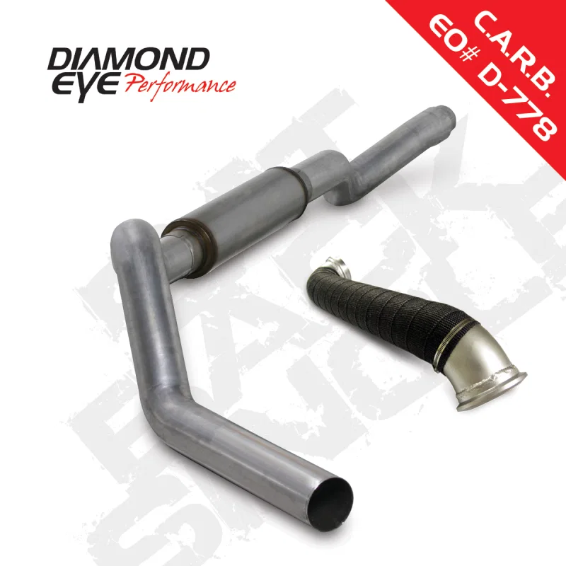 Diamond Eye Performance K5123A, KIT 5in Catback Single w/ TDP AL 06-07 Chevy/GMC 6.6L Duramax 2500/3500