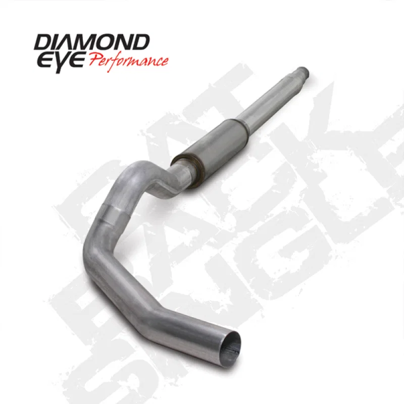 Diamond Eye Performance K5316A, KIT 5in Catback Single AL: 94-97 FORD 7.3L F250/F350 PWRSTROKE