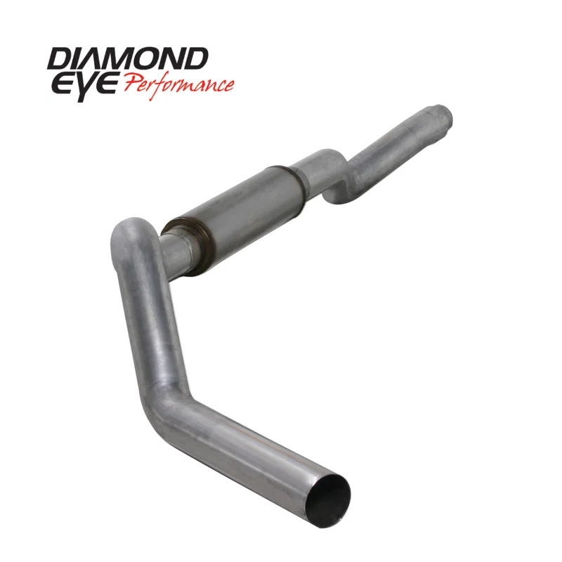 Diamond Eye Performance K5126S, KIT 5in Catback Single 409 SS: 2006-2007.5 CHEVY/GMC 6.6L DURAMAX 2500/3500