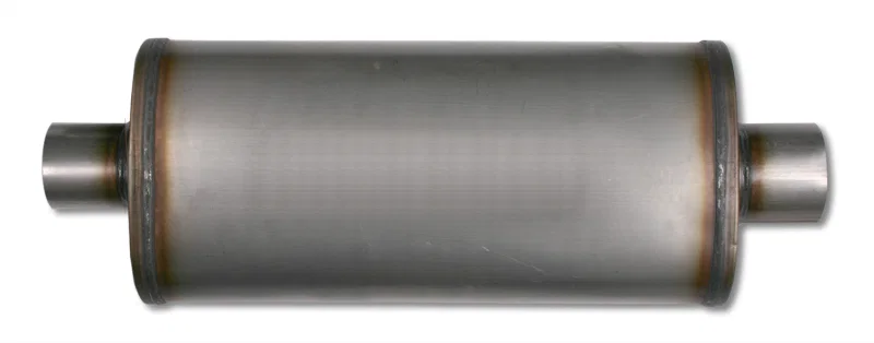 Diamond Eye Performance 360010, Muffler 3-1/2in SGL IN/SGL OUT 22in BODY 28in OVERALL OVAL