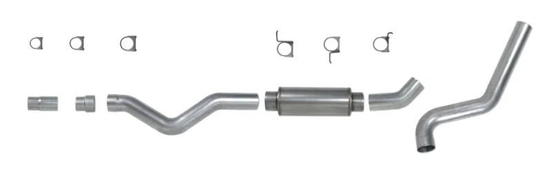 Diamond Eye Performance K5126A, KIT 5in Catback Single AL: 2006-2007.5 CHEVY 6.6L 2500/3500