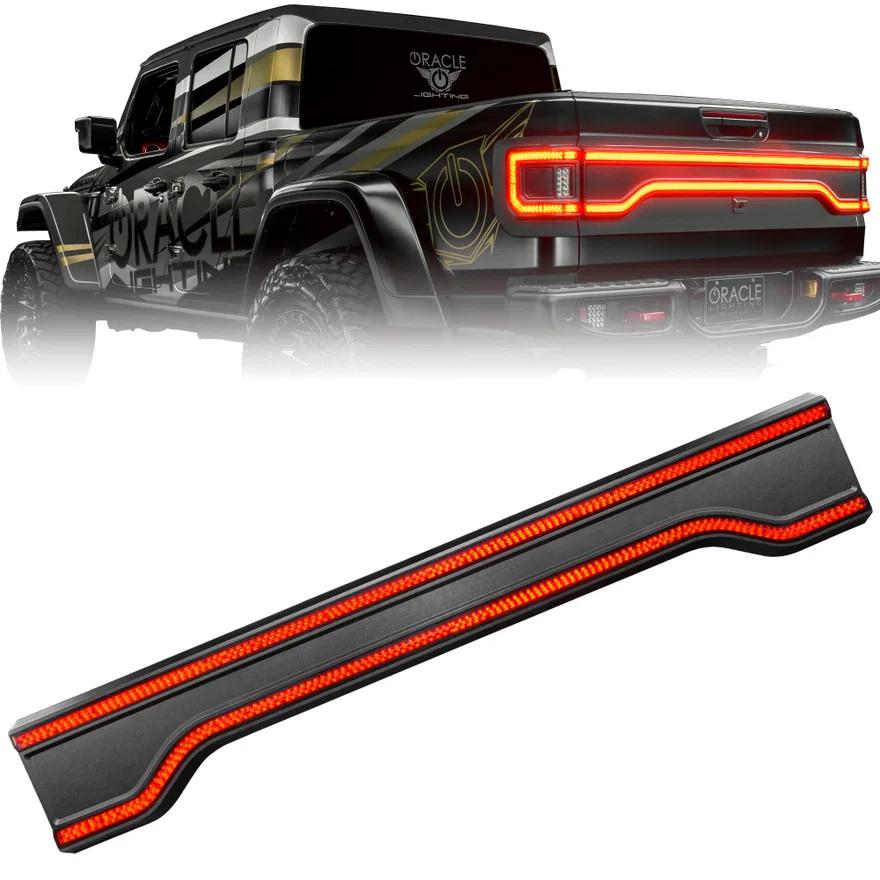 Oracle Lighting 5918-504, Racetrack Flush Style LED Tailgate Panel Light for Jeep Gladiator JT Inner Standard Lens