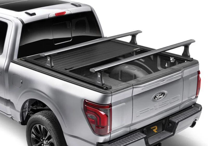 Retrax T-80843, 07-18 Tundra Regular & Double Cab Long Bed with Deck Rail System RetraxPRO XR