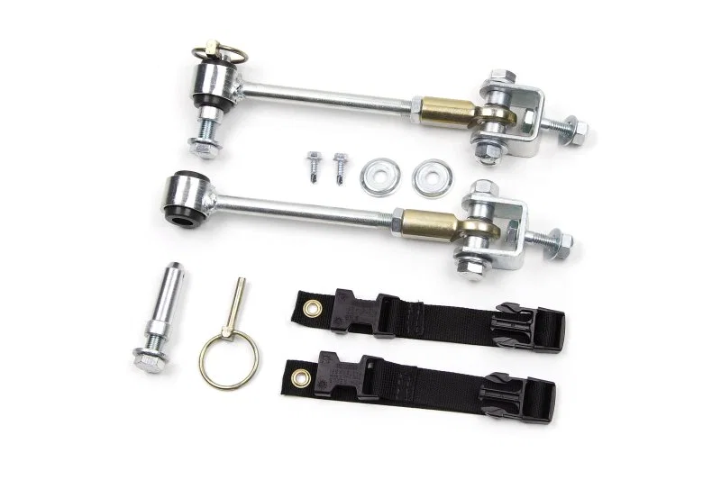 Zone Offroad ZONJ5451, 97-06 Jeep Wrangler TJ 3-4in Sway Bar Disconnects for 0-2in Lift Kit