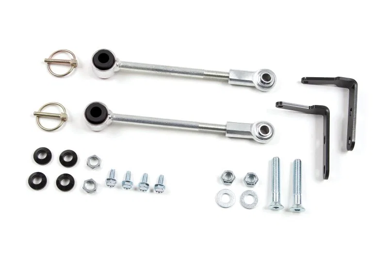 Zone Offroad ZONJ5321, 87-95 Jeep Wrangler YJ Sway Bar Disconnect (3-4.5in)