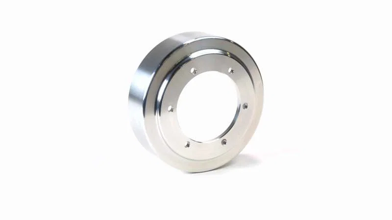 Fleece Performance FPE-34659-AL, 13-18 Dodge 2500/3500 Cummins Fan Drive Pulley (Bare Aluminum Finish)