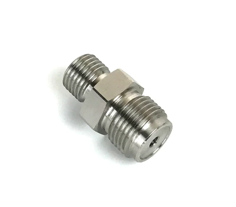 Fleece Performance FPE-34197, Dodge Cummins 6.7L Fuel Rail Fitting Adapter 14mm x 18mm