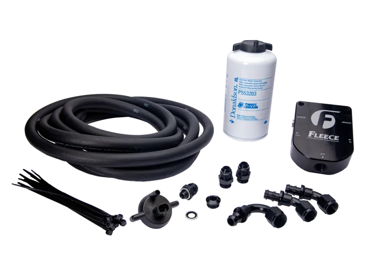 Fleece Performance FPE-34780, 98.5-02 Dodge Cummins Auxiliary Fuel Filter Kit