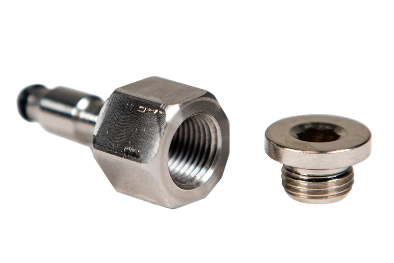 Fleece Performance FPE-FPTP-GM-1116, 11-16 GM 2500/3500 LML Duramax Return Fuel Pressure Test Port