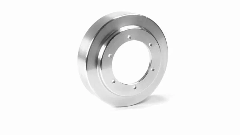 Fleece Performance FPE-34660-AL, 03-12 Dodge 2500/3500 Cummins Fan Drive Pulley (Bare Aluminum Finish)