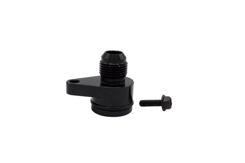Fleece Performance FPE-34224-B, Universal Billet Aluminum Adapter Fitting -10AN Male to 1.325in O-Ring Bore
