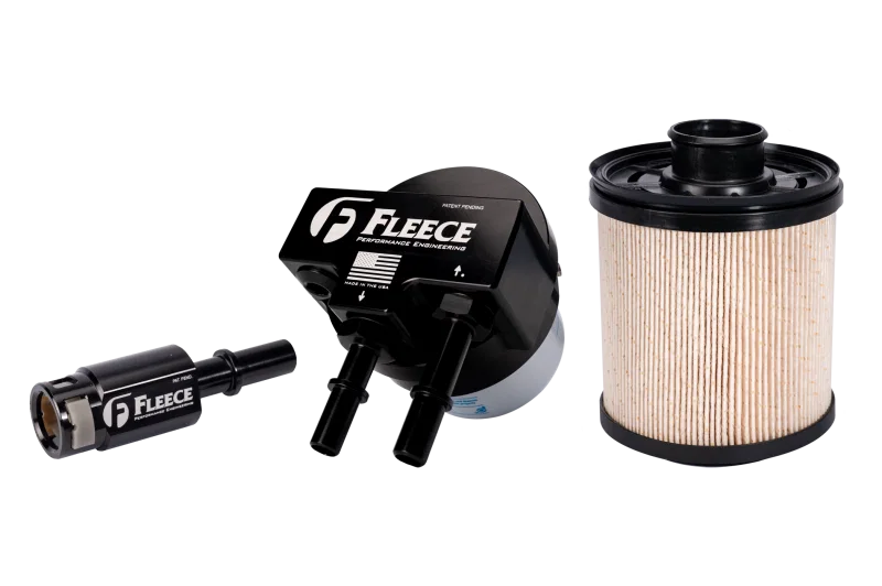 Fleece Performance FPE-FMC-1116-FF-KIT, 11-16 Ford 6.7L Power Stroke Fuel Filter Upgrade Kit w/Injector Return Fitting