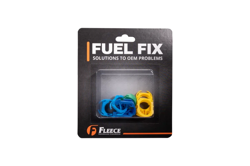 Fleece Performance FPE-FL-RC-FMC-6P, Universal 11-26 Ford Powerstroke 6.7L Fuel Line Retaining Clips - 6 Pack