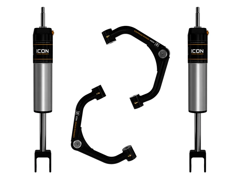 ICON 78732T, 2020+ GM HD 0-2in 2.5 Series IR Shock System w/Tube UCA