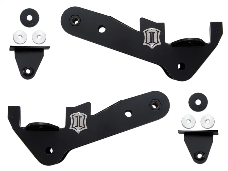 ICON 164504, 2017+ Ford Super Duty 4 Link Frame Bracket Kit