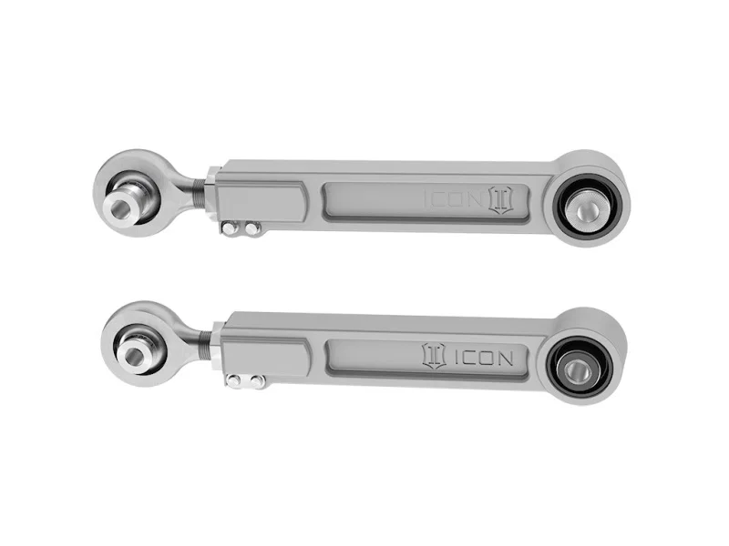 ICON 44100, 2021+ Ford Bronco Billet Rear Upper Adjustable Link Kit