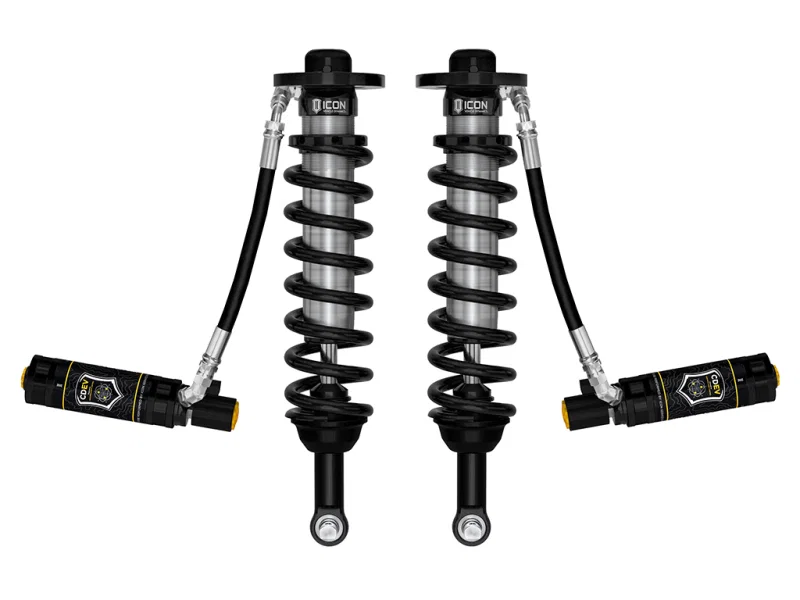 ICON 91819E, 2021+ Ford F150 2WD 0-3in Lift Front V.S. 2.5 Series Coilovers Extended Travel RR w/ CDEV -Pair