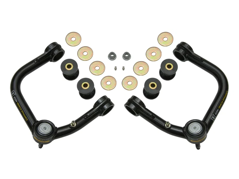 ICON 58451DJ, 2007+ Toyota FJ / 2003+ Toyota 4Runner Tubular Upper Control Arm Delta Joint Kit