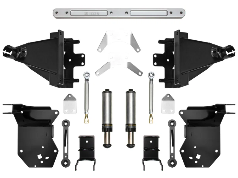 ICON 95121, 2017+ Ford Raptor Rear Hydraulic Bump Stop Kit