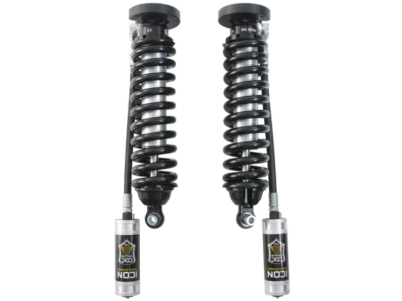 ICON 81521C, 2016+ Nissan Titan XD 2.5 Series Shocks RR CDCV Coilover Kit