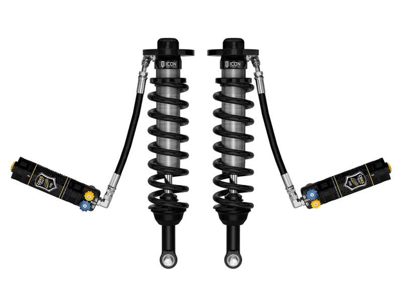 ICON 91819X, 2021+ Ford F150 2WD 0-3in Lift Front V.S. 2.5 Series Coilovers Extended Travel RR w/ CDXS -Pair