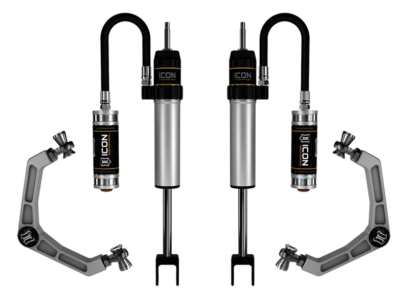 ICON 78734, 2020+ GM HD 0-2in RR Shock System w/Billet UCA