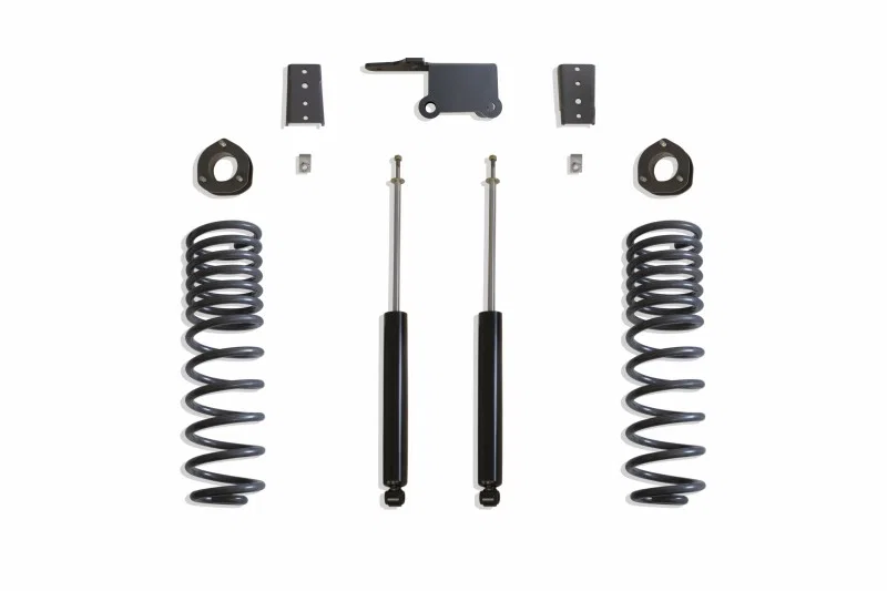 Maxtrac 902740, 2019+ RAM 1500 2WD 3in Rear Coil Spacers & Sway Bar Brackets w/Maxtrac Shocks