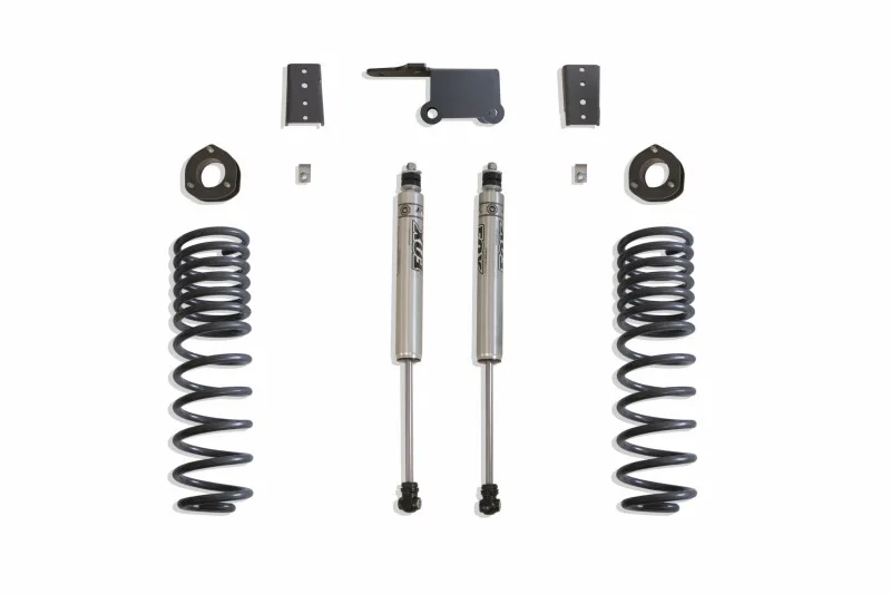 Maxtrac 902740F, 2019+ RAM 1500 2WD 3in Rear Coil Spacers & Sway Bar Brackets w/FOX Shocks