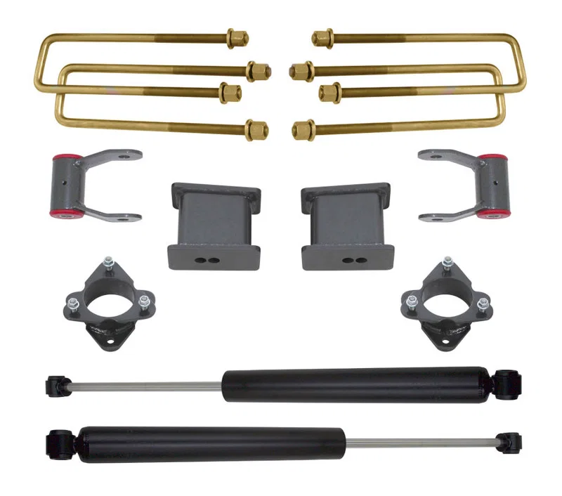 Maxtrac 901750, 16-18 GM C1500 2WD w/Stamped Steel/Alum. Susp. 4in Rear Lift Kit