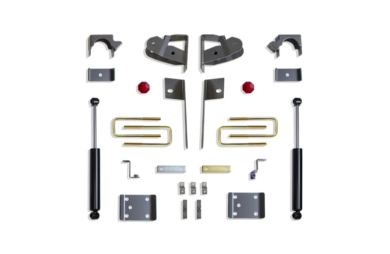 Maxtrac 201950, 2019+ GM C/K1500 2WD/4WD 5in Rear Adj. Lowering Flip Kit