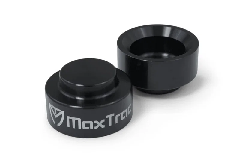 Maxtrac 1628, 00-18 GM Tahoe/Yukon 2WD/4WD 1.5in Rear Billet Aluminum Coil Spacers