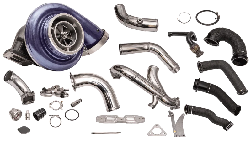 ATS Diesel 202-962-3416, Aurora 6000 Plus Compound Turbo Kit - 2015+ Ford 6.7L Powerstroke